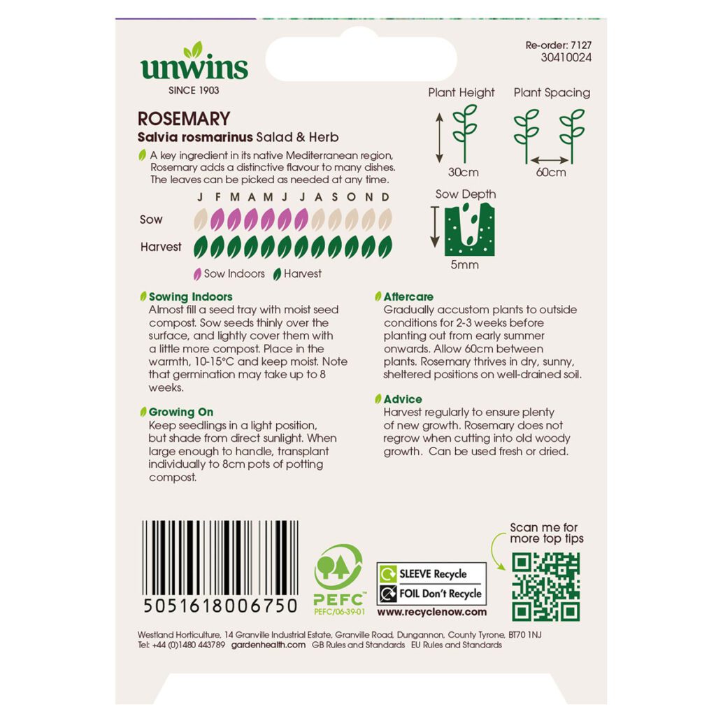 Unwins Rosemary Seeds 5051618006750 2